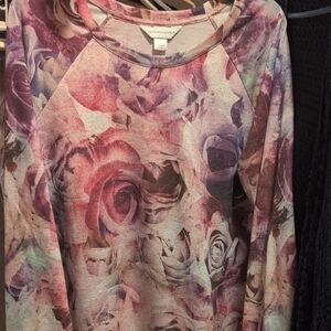 Christopher & Banks Pink Knit Top